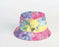 Reversible Bucket Hat Rainbow