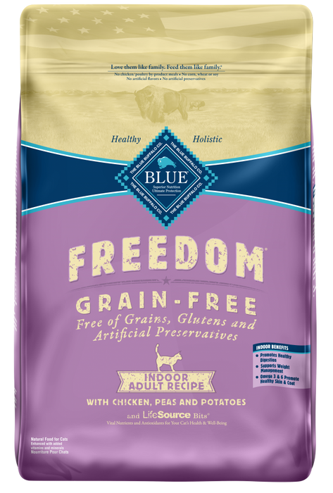 Blue Buffalo Freedom Grain Free Indoor Chicken Recipe Dry Cat Food