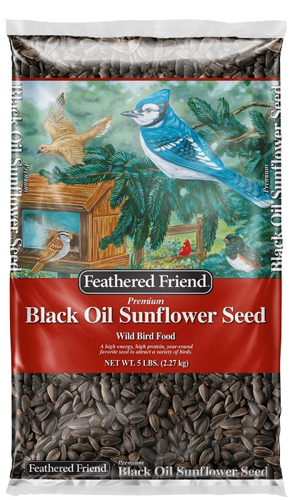 Feathered Friend Bird Seed Sunflower Black Oil