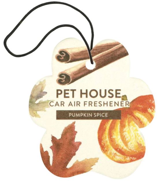 Pet House Car Air Freshener, Pumpkin Spice