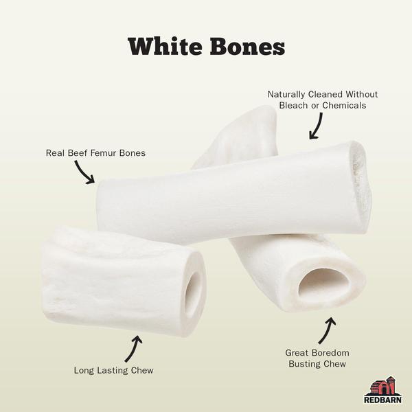 Redbarn Naturals White Bone - Large, 5"-6"