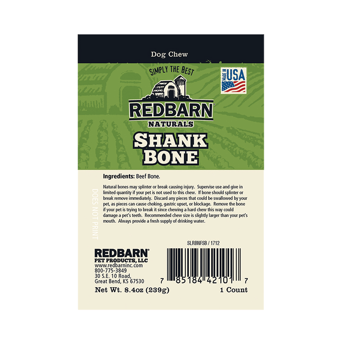 Redbarn Naturals Shank Bone