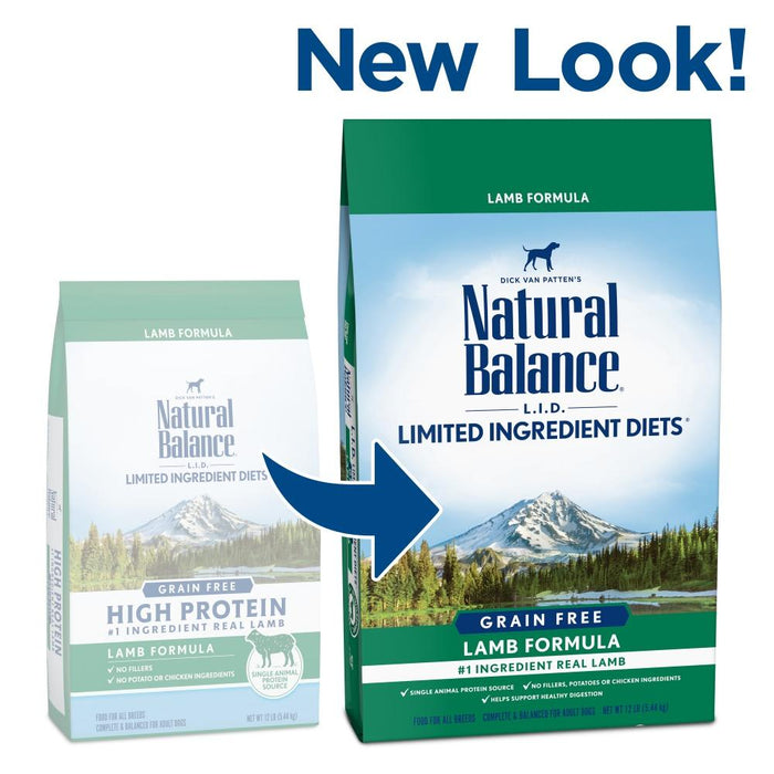 Natural Balance L.I.D Limited Ingredient Diets Lamb Recipe Dry Dog Food
