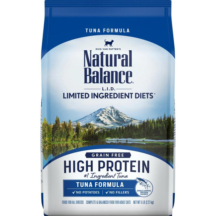 Natural Balance L.I.D. Limited Ingredient Diets High Protein Tuna Recipe Dry Cat Food