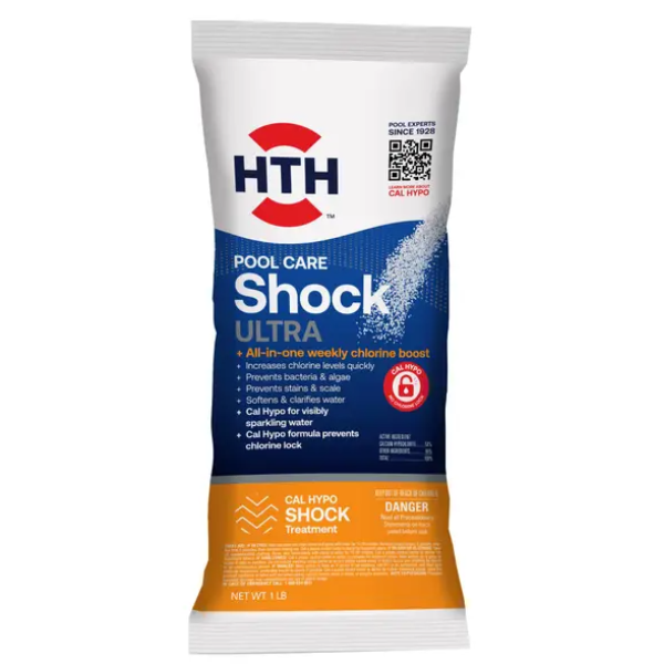 HTH Ultra Shock Treatment, Powder 1 lb