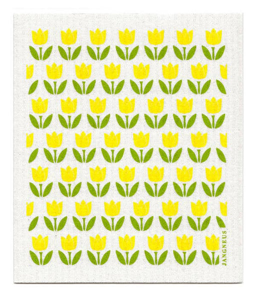 Swedish Dishcloth - Tulip Small - Yellow