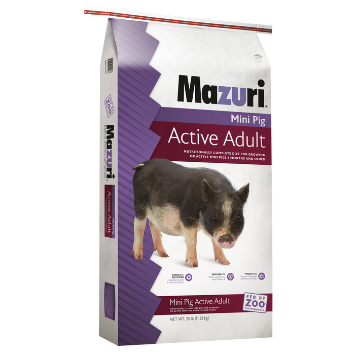 Mazuri Mini Pig Active Adult 25lbs