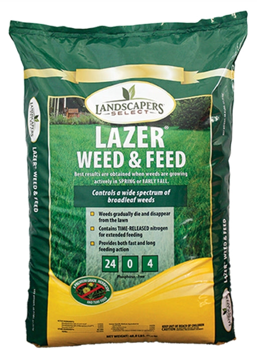 Landscapers Select LAZER Weed and Feed Fertilizer 24-0-4
