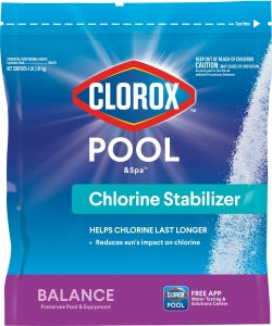 Clorox Chlorine Stabilizer, 4 lb Bottle