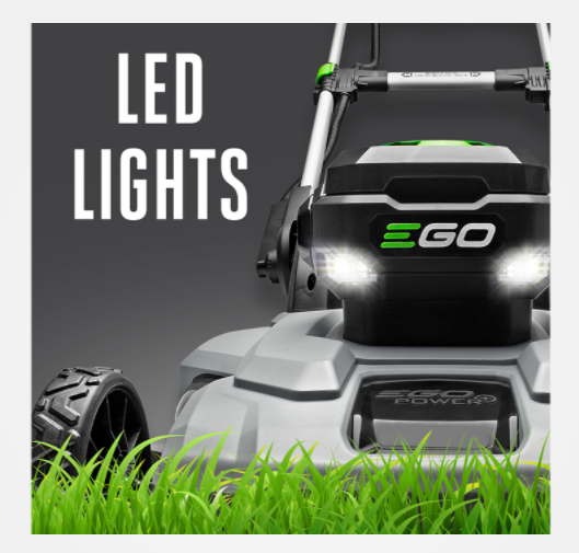 EGO 21" Lawn Mower Kit (5.0Ah Battery, 550W Charger)