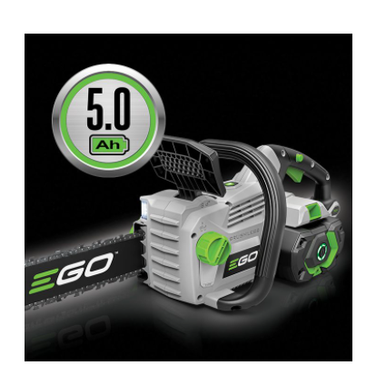 EGO 18" Chain Saw  Kit (G3 5.0Ah Battery, 210W Charger)