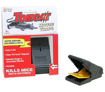 Tomcat Mouse Snap Trap, 2pk
