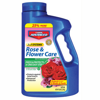 Bayer BioAdvanced 2-In-1 Systemic Rose & Flower Care 5 lbs.