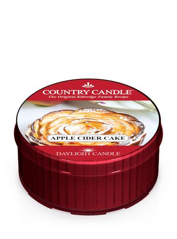 Country Candle by Kringle, Apple Cider Cake, Single Daylight