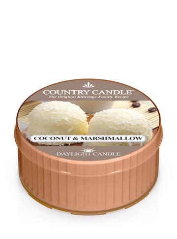 Country Candle by Kringle, Coconut & Marshmallow, Single Daylight