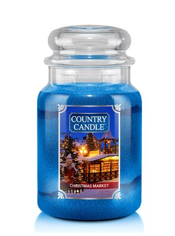 Country Candle by Kringle, Christmas Market, 2-wick Jars