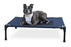 Elevated Pet Bed Navy Blue Medium 25 X 32 X 7 Inches