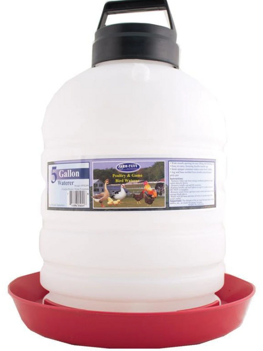 Top Fill Poultry Fountain - 2 sizes available