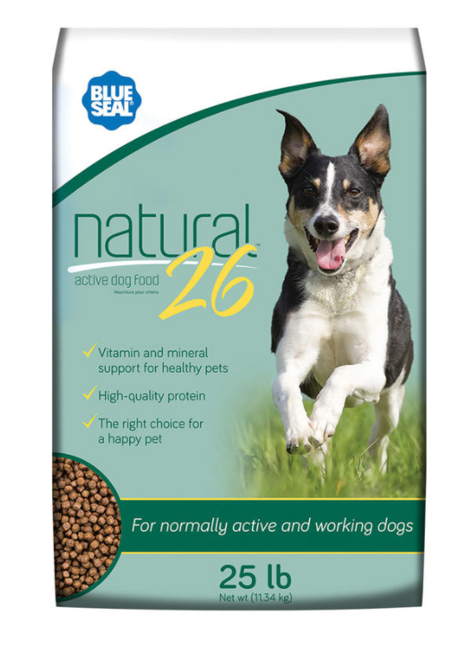 Blue Seal Natural 26 Active Dry Dog Food