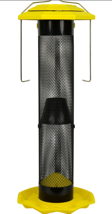 Funnel Flip Top Mesh Finch Feeder, 1.1qt capacity