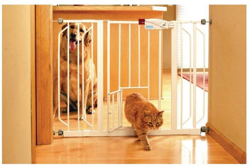 Extra Wide Pet Gate with Slide Handle, 39"X30"