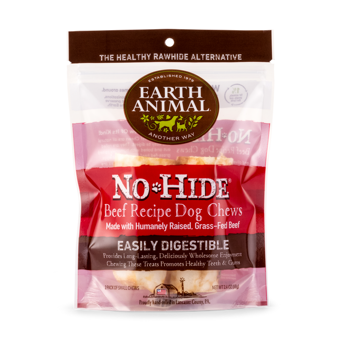 Earth Animal Beef No-Hide Wholesome Chews - Small, 4"