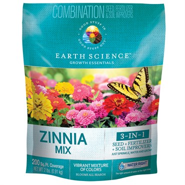 Wildflower Zinnia Mix - 2lb - 200sq ft Coverage Area