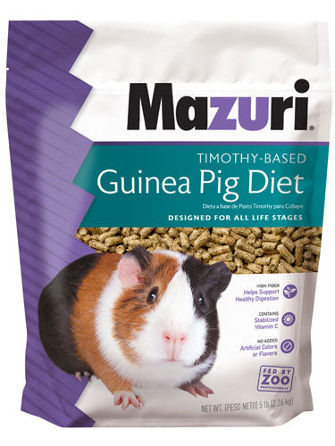 Mazuri Timothy-Based Guinea Pig Diet - 2 Sizes Available