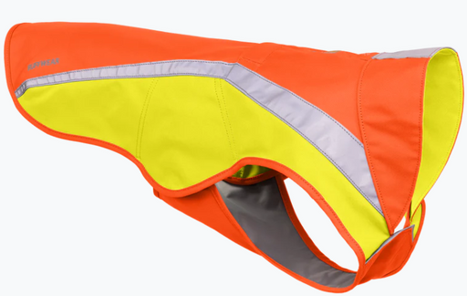 Lumenglow™ Hi-Vis Dog Jacket, Blaze Orange - Reflective, High-Visibility