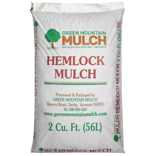 Hemlock Mulch, 2 cu ft Bags