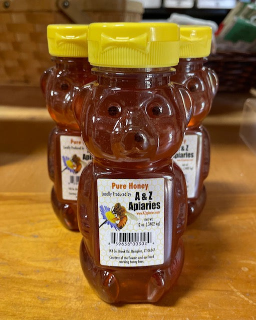 A&Z Apiaries Honey, 12oz Bear