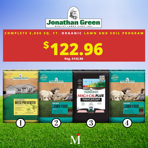 Jonathan Green Organic Lawn and Soil Program 5,000 sq. ft.