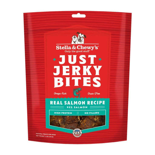 Stella & Chewy's Just Jerky Bites Real Salmon Recipe Dog Treats