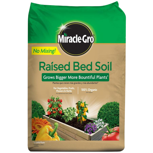 Miracle-Gro Raised Bed Soil, 1.5 cu ft