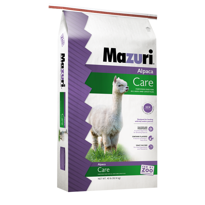 Mazuri Alpaca Care Pellets (Chews) 40lbs