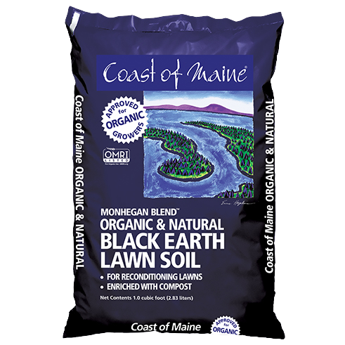 Coast of Maine Monhegan Blend Black Earth Premium Lawn Soil