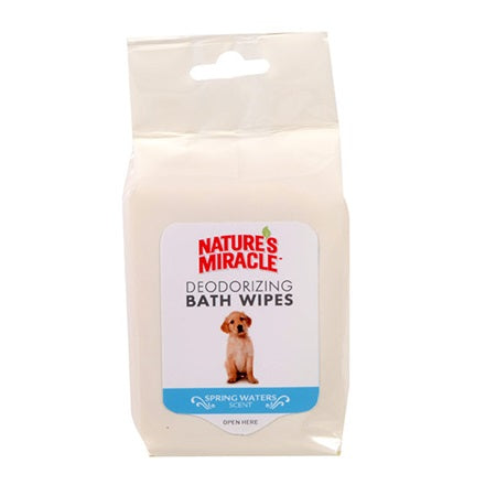 Nature's Miracle Pet Wipes 25 count