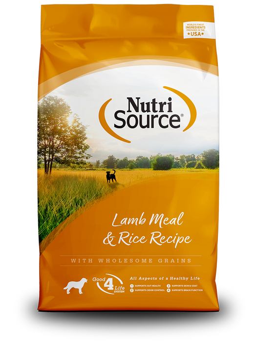 NutriSource Lamb Meal & Rice Recipe Dry Dog Food