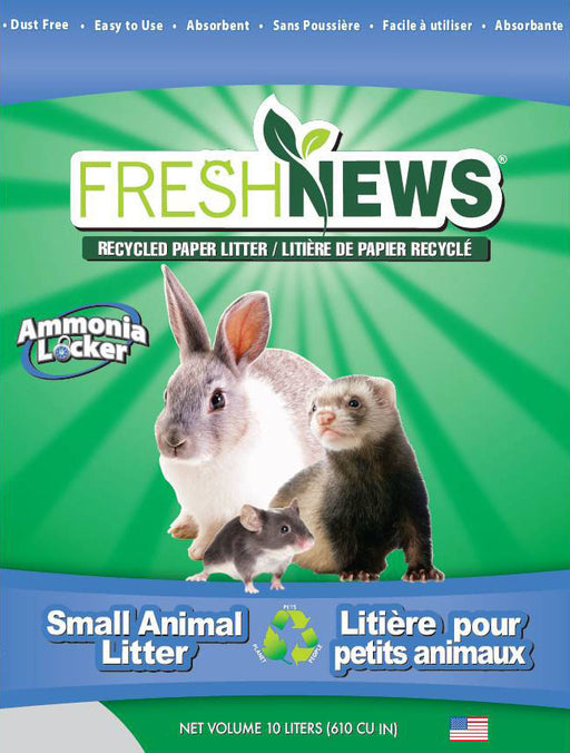 Fresh News Recycled Paper Small Animal Litter