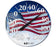 12.5" Dial with Flag Thermometer