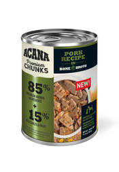 ACANA Premium Chunks, Pork Recipe in Bone Broth Canned Dog Food