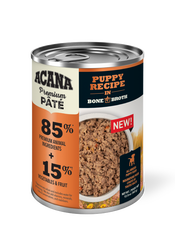 ACANA Premium Chunks, Premium Pate Puppy Recipe in Bone Broth Canned Dog Food