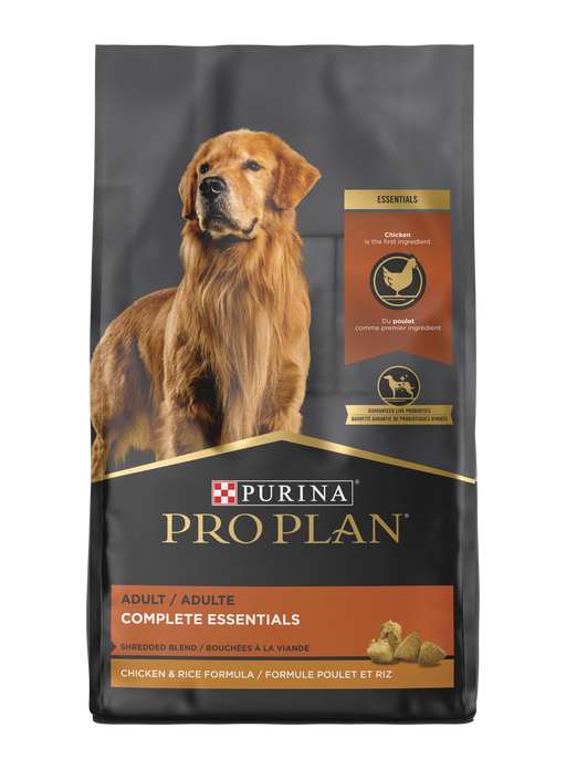 Purina Pro Plan Adult Shredded Blend Chicken & Rice Formula Dry Dog Food