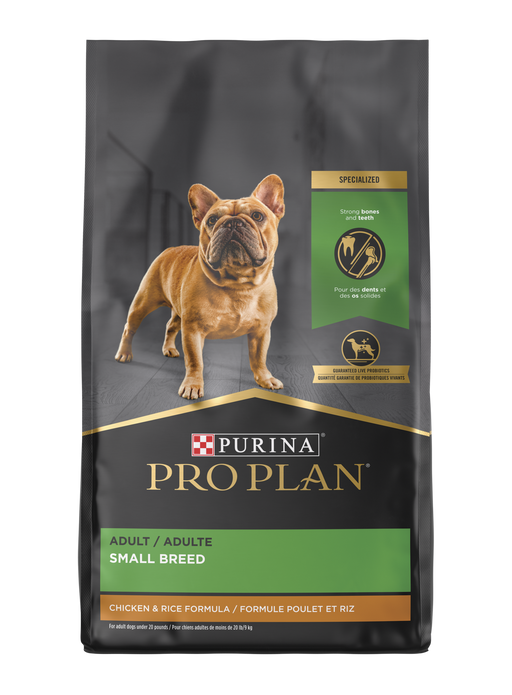 Purina Pro Plan Chicken & Rice Formula Adult Small & Toy Breed Dry Dog Food