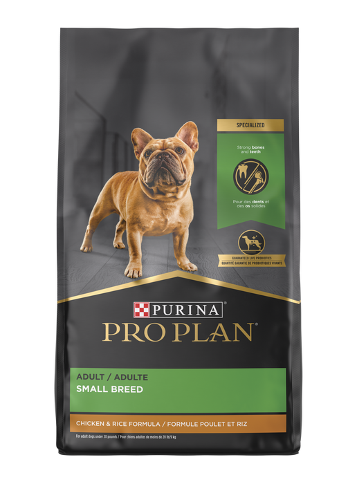 Purina Pro Plan Chicken & Rice Formula Adult Small & Toy Breed Dry Dog Food