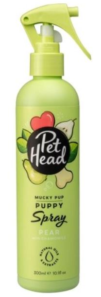 Pet Head Mucky Pup Puppy Spray, Pear, 10.1oz