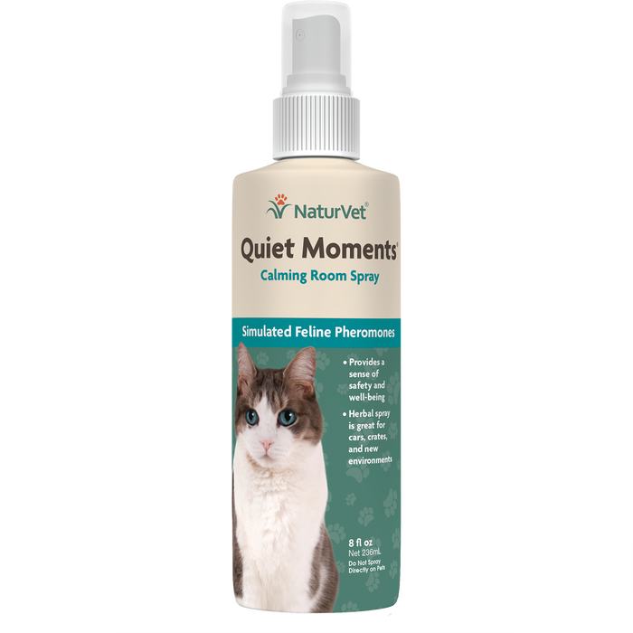 NaturVet Quiet Moments® Cat Calming Room Spray, 8oz