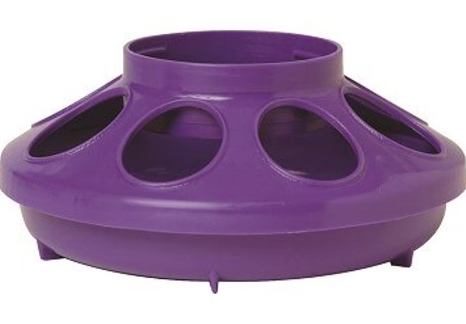 Poultry Feeder (Base Only) 1 qt