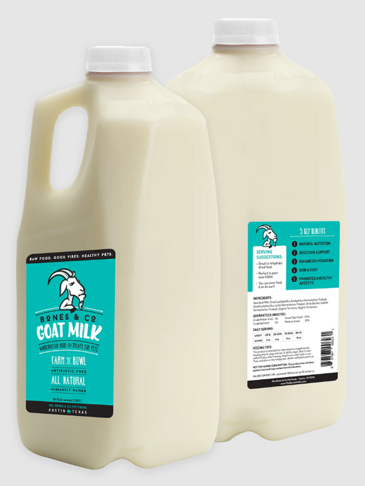 Bones & Co. Raw Goat Milk 64oz