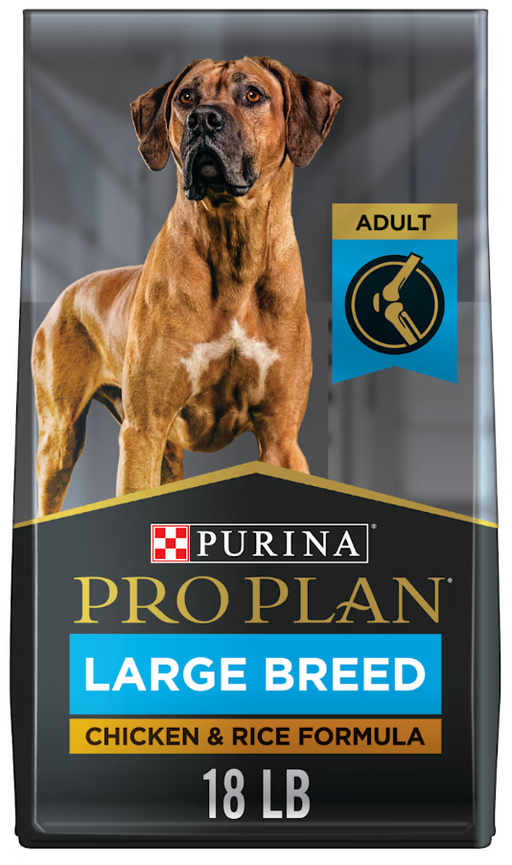 Purina Pro Plan Adult Large Breed Chicken & Rice 18lbs